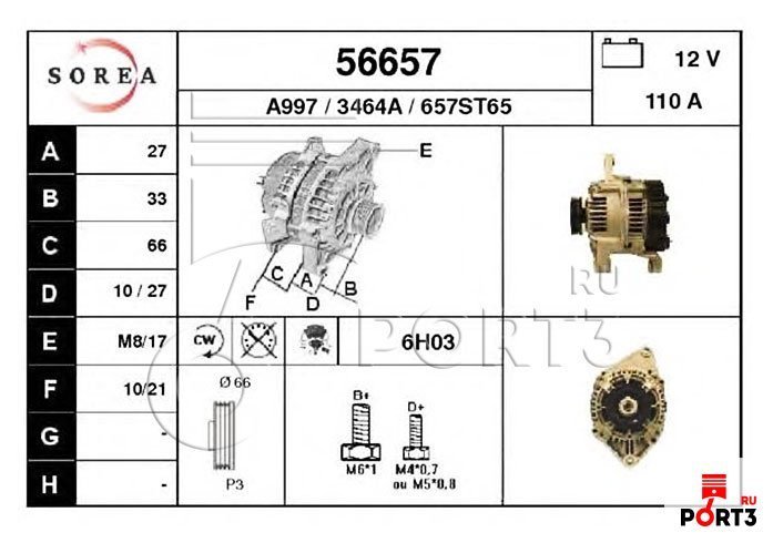EAI 56657 Генератор