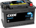 EXIDE EC652  Classic 65 / 540A 278x175x175
