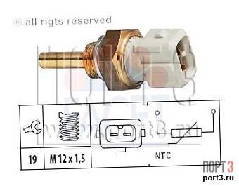 FACET 73199 Датчик, температура охлаждающей жидкости