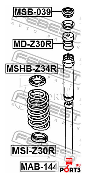 Mab 049 сайлентблок