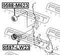 FEBEST 0587LW23  ,  