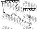FEBEST 2123CA2F    FORD MONDEO CA2 2007-