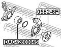 FEBEST DAC42800045   