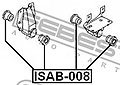 FEBEST ISAB008 ,    