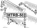 FEBEST MTRB502 ,    