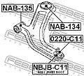 FEBEST NBJBC11      Nissan Tiida C11