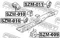 FEBEST SZM010 , 
