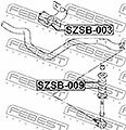 FEBEST SZSB009 ,  