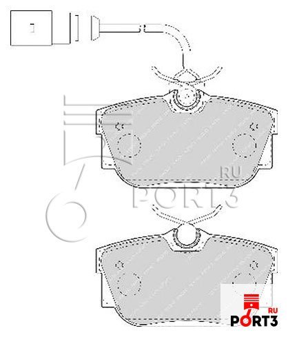 Каталог колодок феродо