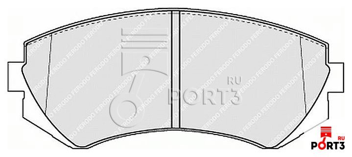 Каталог колодок феродо