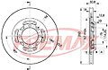 FREMAX BD-3262 Тормозной диск
