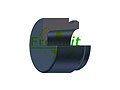 FRENKIT P403202 Поршень, корпус скобы тормоза