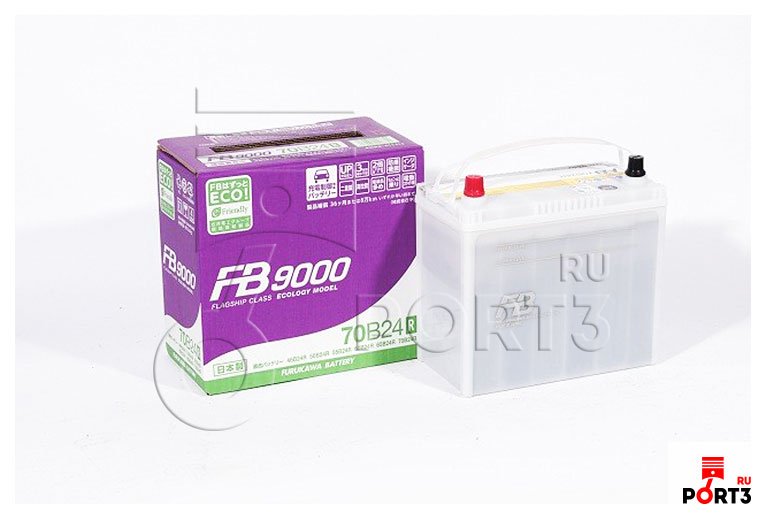 FURUKAWA 70B24L Аккумулятор FB 9000 55 А/ч 500А 236х126х227