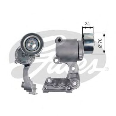 GATES K017PK1550