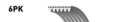 GATES 6PK2425  