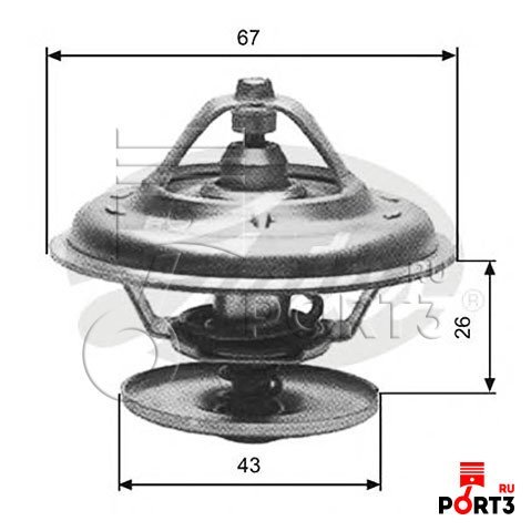 GATES TH13380G1