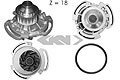 GKN SPIDAN 60348 Водяной насос