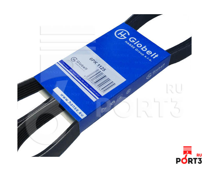 6pk1125 ремень генератора