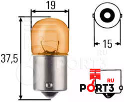 Лампа накаливания, фонарь указателя поворота Skoda CITIGO
