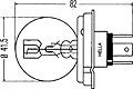 HELLA 8GJ 002 088-481  ,   