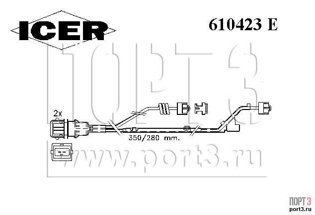Колодки icer bmw