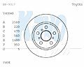 KAVO PARTS BR-9317  