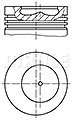 KNECHT/MAHLE 0093400 Поршень