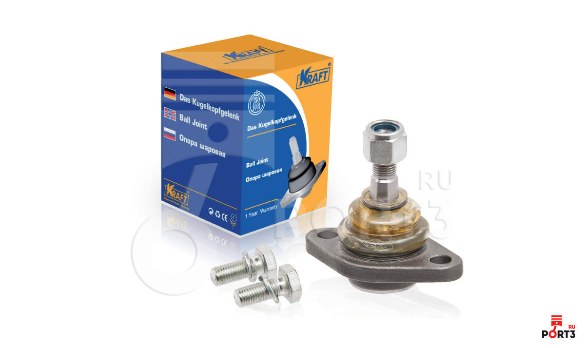 KRAFT KT053214 Опора шаровая ВАЗ-2108-15 с крепежом усиленная KRAFT