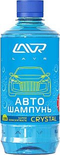 Автошампунь-суперконцентрат LAVR Auto Shampoo Super Concentrate Crystal, 450 мл