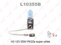 LYNX L10355B   H3 12V 55W PK22S SUPER WHITE