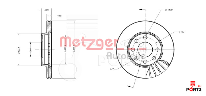 METZGER 6110038