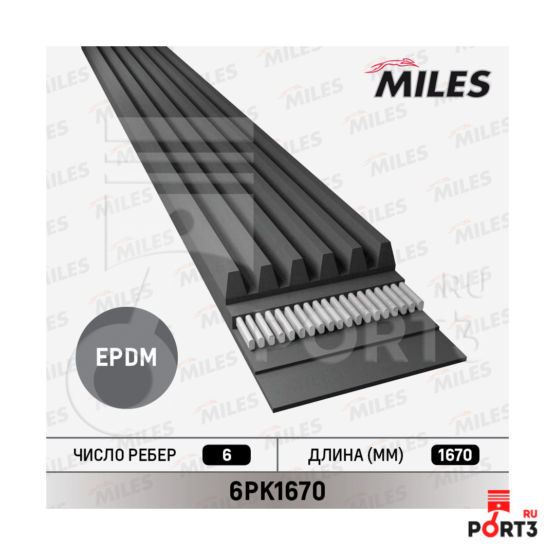 MILES 6PK1670