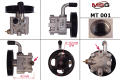 MSG MT001 Насос Г/У MAZDA 626 GF 1997-2002,MITSUBISHI Galant 1996-2003