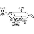MTS 01.92380 Глушитель выхлопных газов конечный