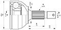 OPEN PARTS CVJ5695.10  ,  