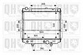 QUINTON HAZELL QER2129 Радиатор, охлаждение двигателя