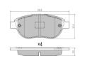 SAT ST425235    CIT, PEUG BERLINGO 99-, C3, 4, PARTNER 96-, 1007, 206, 207, 307, GEELY EMGRAND