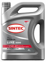 SINTEC 600232   10w40 4 Sintec LUXE 5000 SL/CF 
