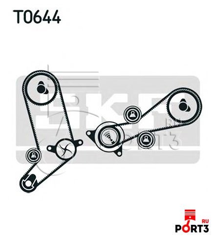 SKF VKM11073 Натяжной ролик, ремень ГРМ