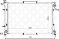 STELLOX 10-26639-SX Радиатор, охлаждение двигателя