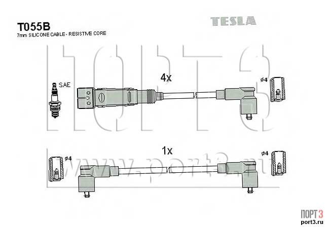 Провода зажигания tesla