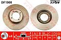 TRW DF1908 Тормозной диск