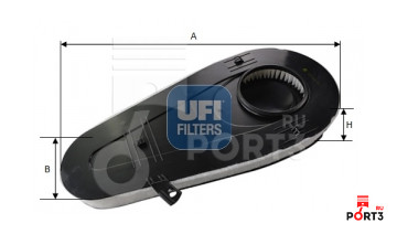 UFI 27A9700 Воздушный фильтр