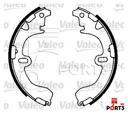 Тормозные колодки valeo