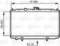 VALEO 734736 Радиатор, охлаждение двигателя