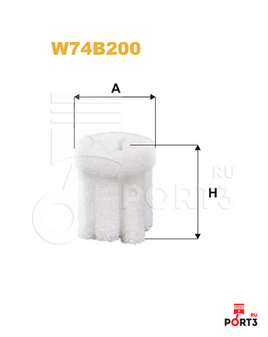 WIX+FILTERS W74B200