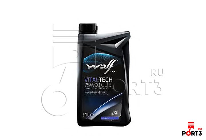 WOLF 8303906 Трансмиссионное масло 75W-90 GL-5 1л