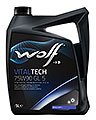 WOLF 8304002 Трансмиссионное масло VITALTECH 75W-90 GL-5 5л