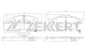 ZEKKERT BS1364    Ford Tourneo Connect II 13-