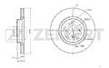 ZEKKERT BS5340 Тормозной диск